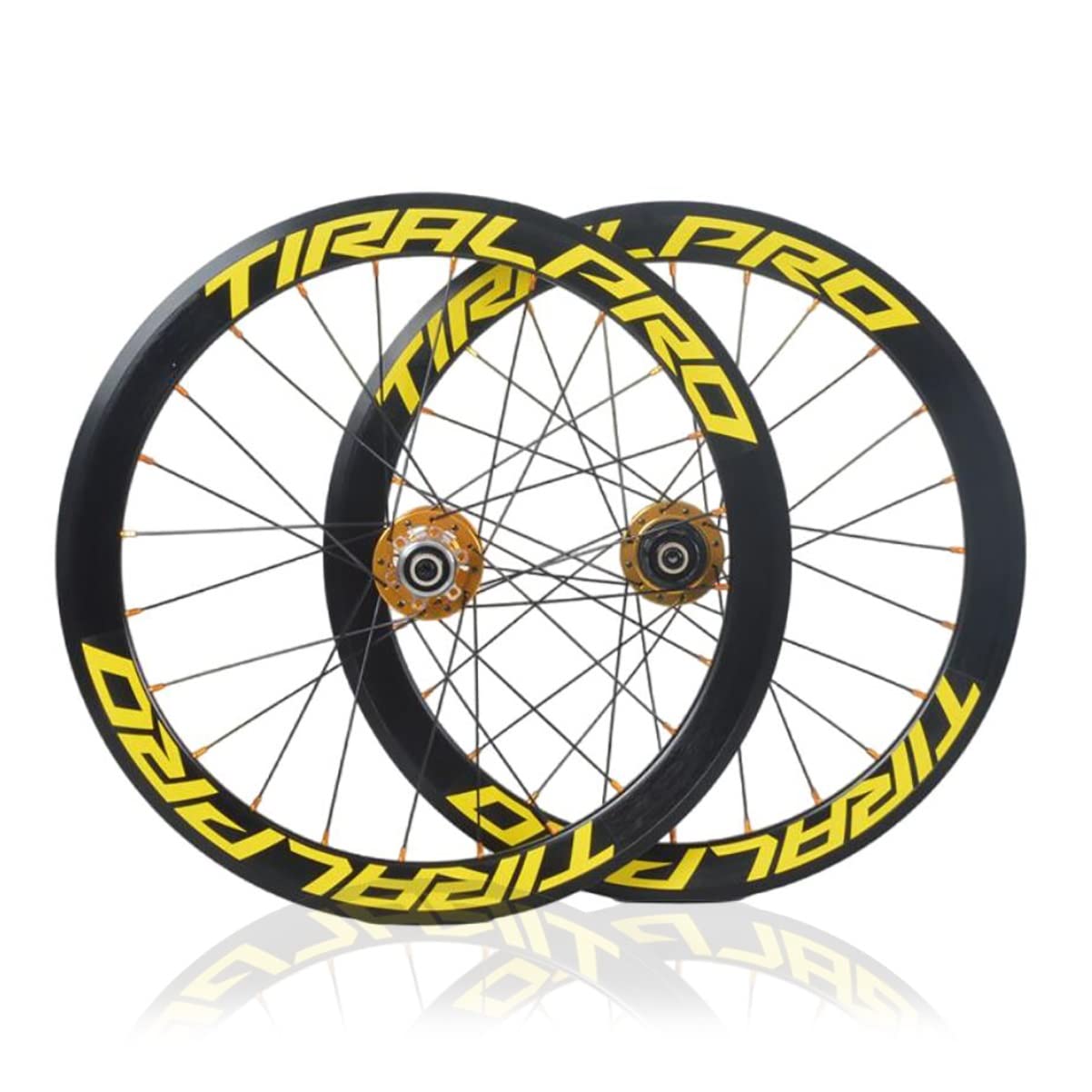 Amazon.co.jp: 折りたたみ自転車ホイールセット 20インチ 406/451 BMX